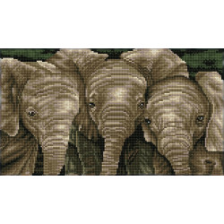 Deimantinė mozaika TRUNK CALL 26X46
