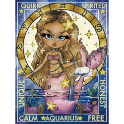 Deimantinė mozaika AQUARIUS 40X30