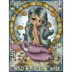 Deimantinė mozaika PISCES 40x30