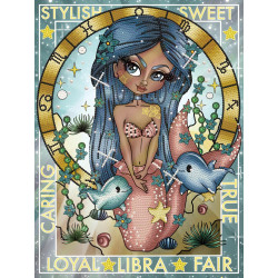 Deimantinė mozaika LIBRA 40x30