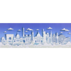 Deimantinė mozaika SPARKLE THE WORLD 21x81