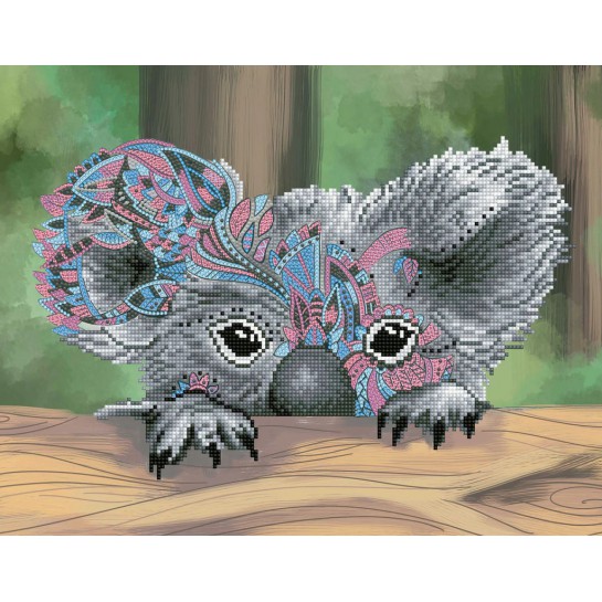 Deimantinė mozaika HIDE N SEEK KOALA 45,5x35,5