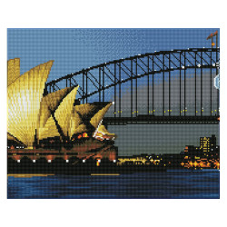 Deimantinė mozaika SYDNEY BY NIGHT