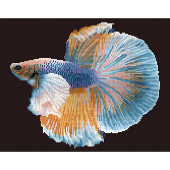 Deimantinė mozaika LUMINOUS FISH 37x47