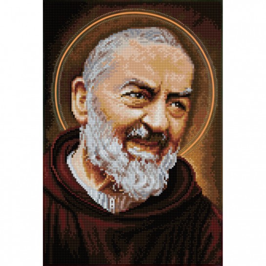 Deimantinė mozaika PADRE PIO 32x47