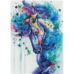 Deimantinė mozaika MYSTICAL STALLION 35x25