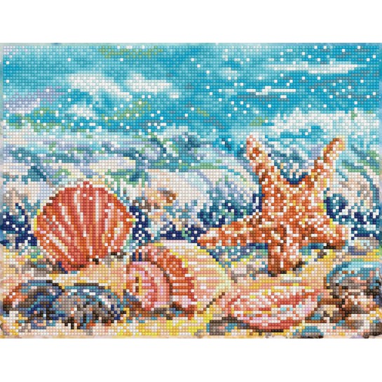 Deimantinė mozaika SUMERTIME BEACH 27x35