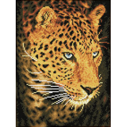 Deimantinė mozaika LEOPARD PORTRAIT 40X30