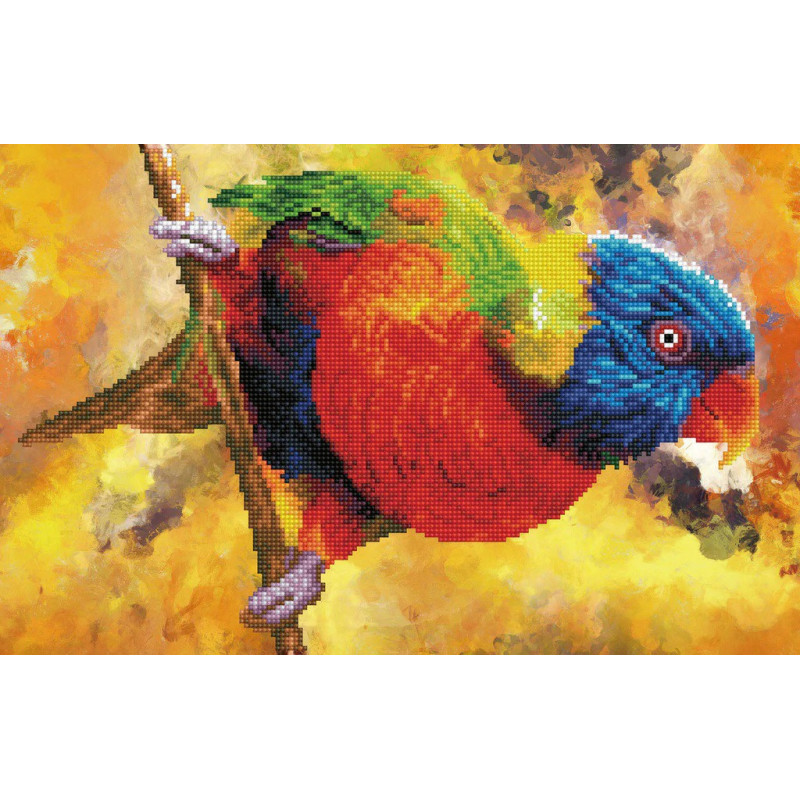 Deimantinė mozaika RAINBOW PERCH 32x50 Deimantinė mozaika RAINBOW PERCH 32x50