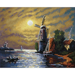 Deimantinė mozaika EVENING JOURNEY 42x52