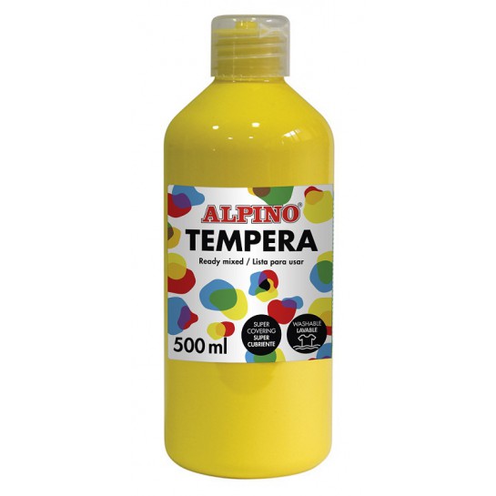 Guašas (tempera) ALPINO 500ml yellow Guašas (tempera) ALPINO 500ml yellow