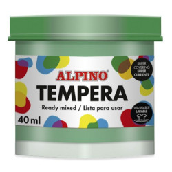 Guašas (tempera) ALPINO 40ml green leaf