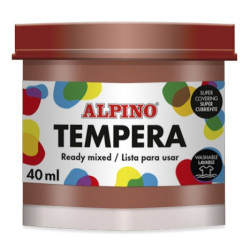 Guašas (tempera) ALPINO 40ml brown