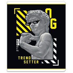 Sąsiuvinis(platus) A5 60l 80g linija TREND SETTER