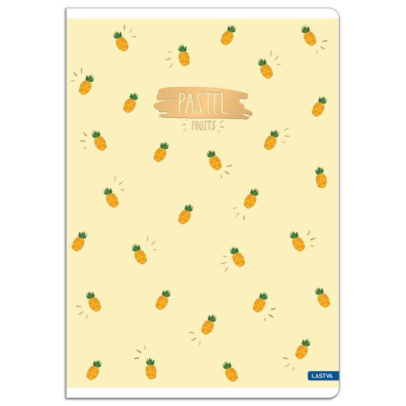 Sąsiuvinis A5 52lap 80g lang PASTEL FRUITS Sąsiuvinis A5 52lap 80g lang PASTEL FRUITS
