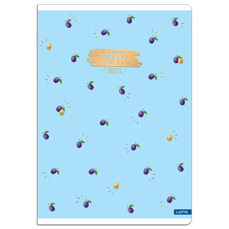 Sąsiuvinis A5 52lap 80g lang PASTEL FRUITS Sąsiuvinis A5 52lap 80g lang PASTEL FRUITS