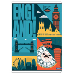 Sąsiuvinis A5 52lap 80g lang TRAVEL