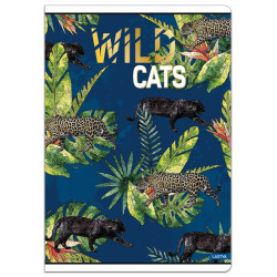 Sąsiuvinis A5 52lap 80g lang WILD CATS Sąsiuvinis A5 52lap 80g lang WILD CATS