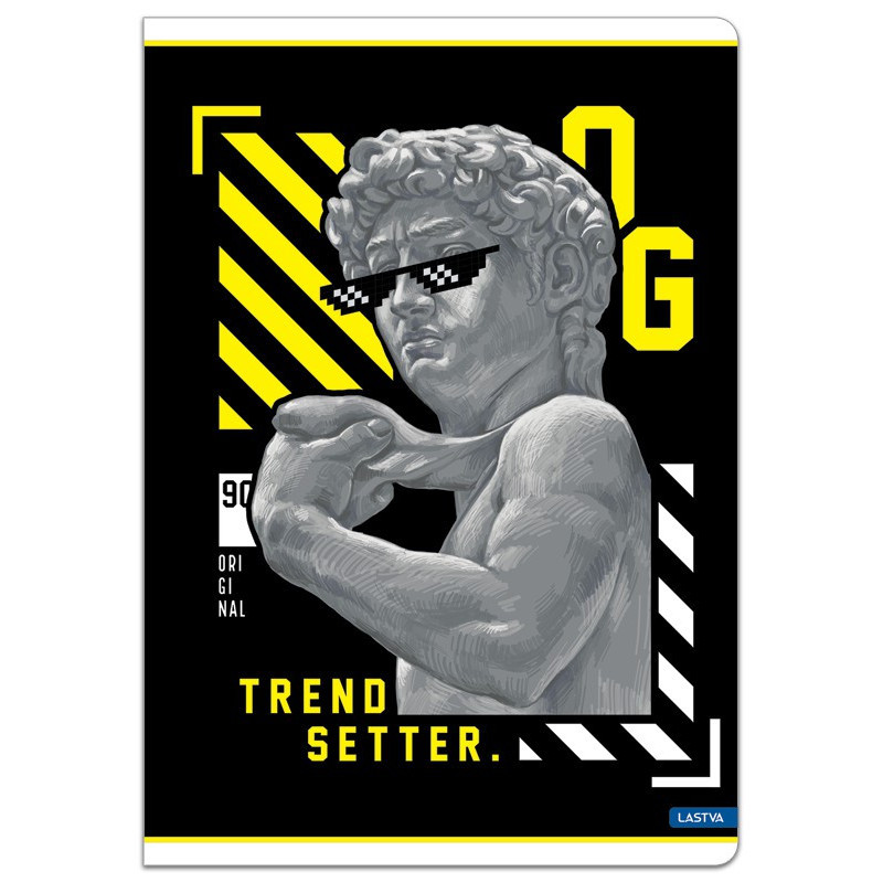 Sąsiuvinis A4 52lap 70g lang TREND SETTER