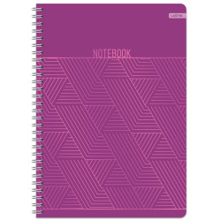 Sąsiuvinis su spirale A5 60lap 70g linija HARMONY