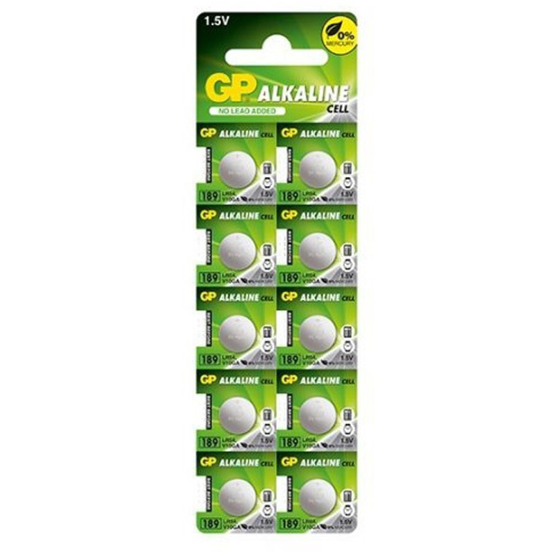 Elementas GP Alkaline 189 (V10GA LR54) Elementas GP Alkaline 189 (V10GA LR54)