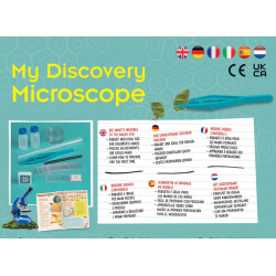 Mokomasis rinkinys MY DISCOVERY MICROSCOPE 8-12 Mokomasis rinkinys MY DISCOVERY MICROSCOPE 8-12