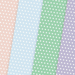 Kartonas KROPKI A4 200g 20vnt pastelė
