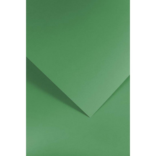 Tekstūr.kartonas GLADKI žalias satininis 210g 20lap