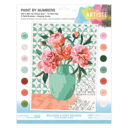 Paveikslas spalvinimui pagal skaičius FLAMINGAS