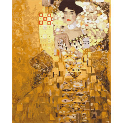 Tapyba pagal skaičius: "ADELĖ BLOCH-BAUER I" Gustavas Klimtas