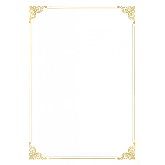 Popierius diplomams GOLD A4 190g 20lap