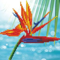 Deimantinė mozaika BIRD OF PARADISE 20,32x20,32