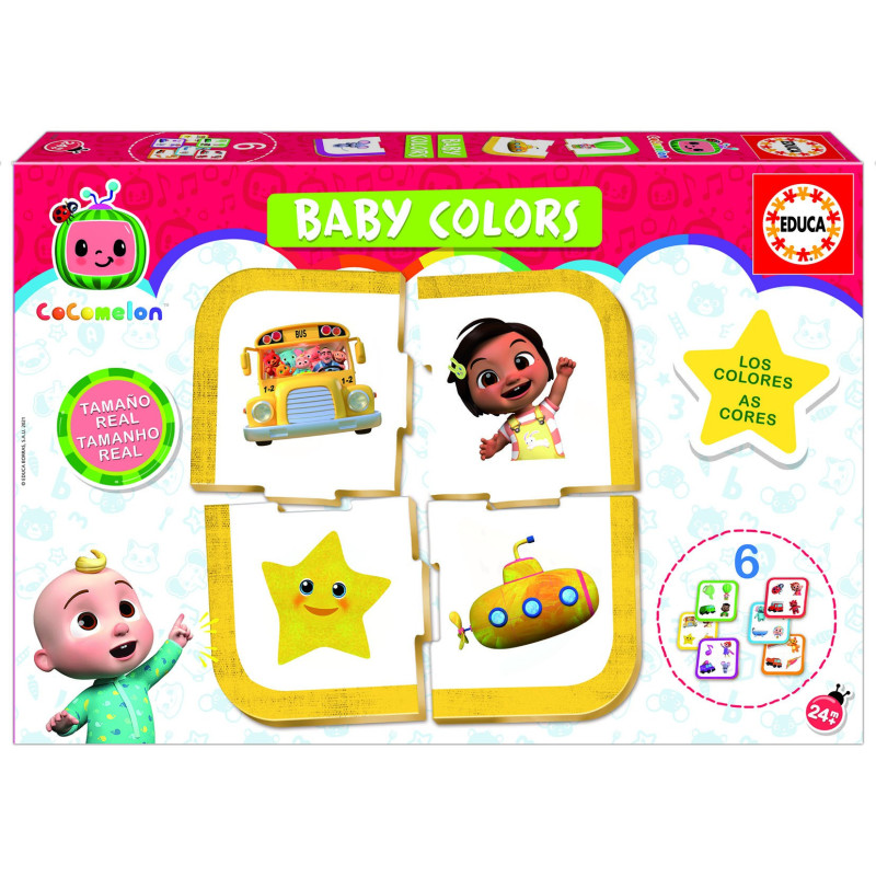 Kūdikių žaidimai BABY COLORS 2-4metų Kūdikių žaidimai BABY COLORS 2-4metų