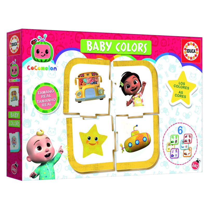 Kūdikių žaidimai BABY COLORS 2-4metų Kūdikių žaidimai BABY COLORS 2-4metų