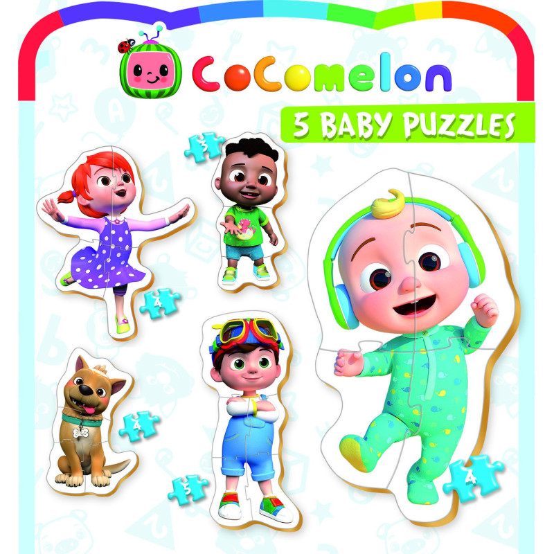 Dėlionė (puzzle) 5 BABY PUZZLES 2-4metų Dėlionė (puzzle) 5 BABY PUZZLES 2-4metų