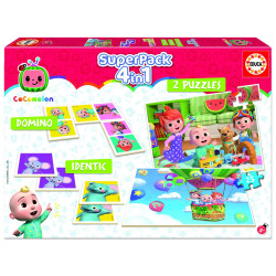 Žaidimas SUPERPACK 4 in 1  3-6metų