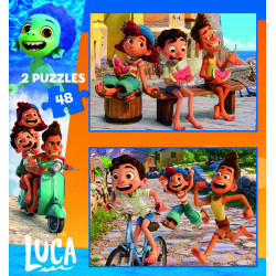 2 dėlionės (puzzle) 2x48 LUCA DISNEY PIXAR 4-6metų 2 dėlionės (puzzle) 2x48 LUCA DISNEY PIXAR 4-6metų