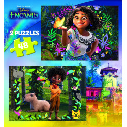 2 dėlionės (puzzle) 2x48 DISNEY ENCANTO 4-6metų 2 dėlionės (puzzle) 2x48 DISNEY ENCANTO 4-6metų
