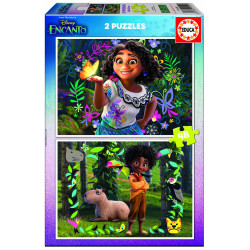 2 dėlionės (puzzle) 2x48 DISNEY ENCANTO 4-6metų