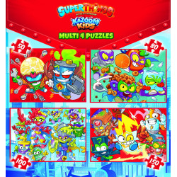 4 dėlionės (puzzle) 50+80+100+150 SUPERTHINGS 5-8metų 4 dėlionės (puzzle) 50+80+100+150 SUPERTHINGS 5-8metų