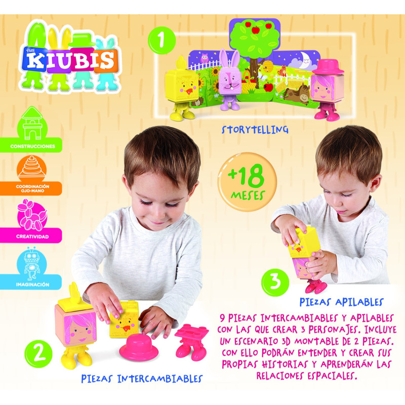 Kūdikių žaidimai 3D THE KUBIS, THE LITTLE FARMER AND THE APPLES 2-4metų Kūdikių žaidimai 3D THE KUBIS, THE LITTLE FARMER AND THE APPLES 2-4metų