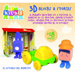 Kūdikių žaidimai 3D THE KUBIS, THE BURRITO STABLE 2-4metų Kūdikių žaidimai 3D THE KUBIS, THE BURRITO STABLE 2-4metų