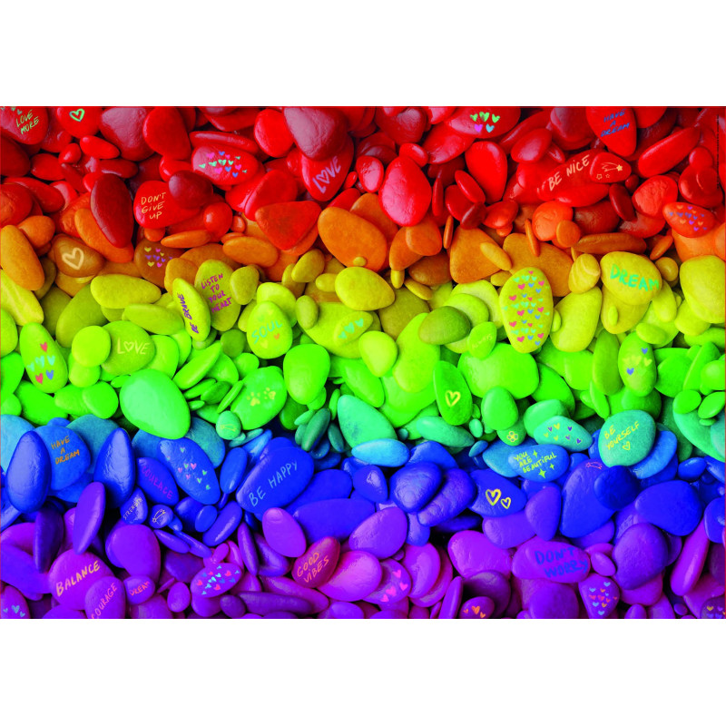 Dėlionė (puzzle) 500 PIEDRAS DE COLORES 10-99metų Dėlionė (puzzle) 500 PIEDRAS DE COLORES 10-99metų
