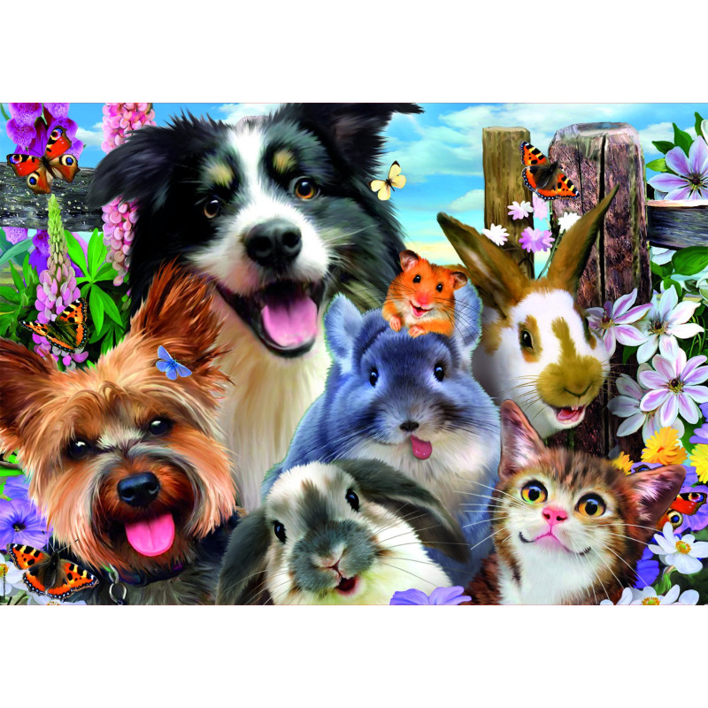 Dėlionė (puzzle) 500 FRIENDS of the YARD 10-99metų Dėlionė (puzzle) 500 FRIENDS of the YARD 10-99metų