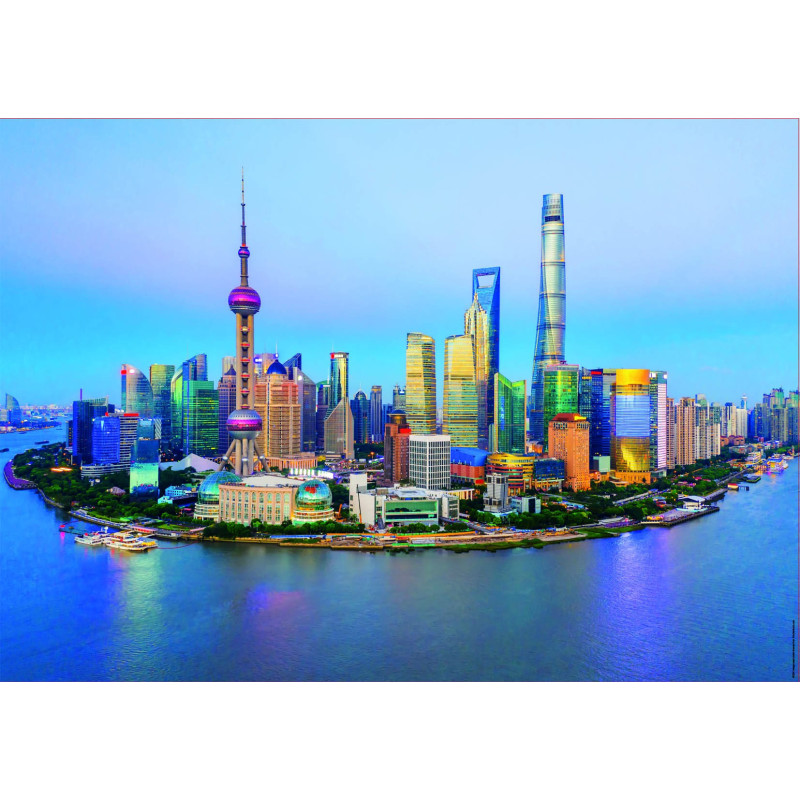 Dėlionė (puzzle) 1000 SHANGHAI al ATARDECER 10-99metų Dėlionė (puzzle) 1000 SHANGHAI al ATARDECER 10-99metų