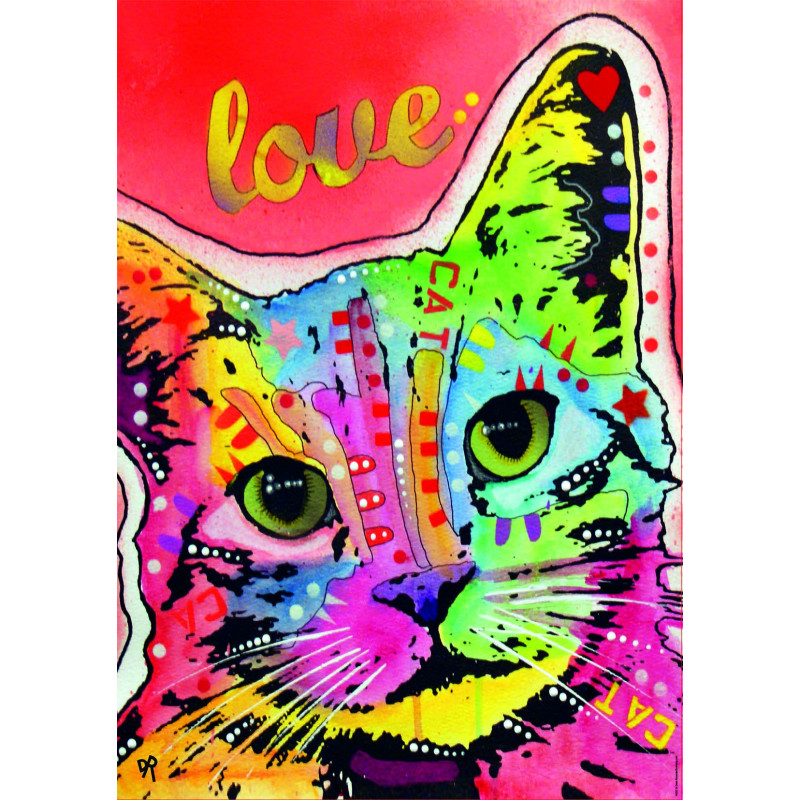 Dėlionė (puzzle) 1000 TILT CAT LOVE, DEAN RUSSO 14-99metų Dėlionė (puzzle) 1000 TILT CAT LOVE, DEAN RUSSO 14-99metų