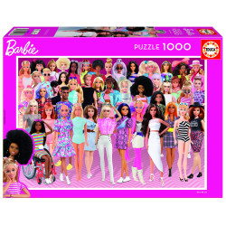 Dėlionė (puzzle) 1000 BARBIE 14-99metų Dėlionė (puzzle) 1000 BARBIE 14-99metų
