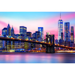 Dėlionė (puzzle) 1000 BROOKLYN BRIDGE NEON 14-99metų Dėlionė (puzzle) 1000 BROOKLYN BRIDGE NEON 14-99metų