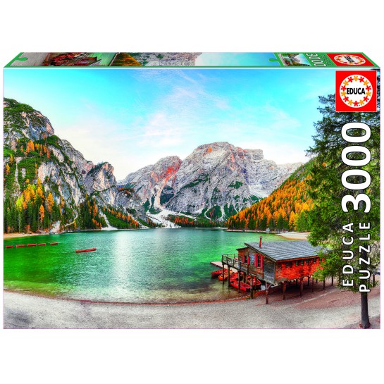 Dėlionė (puzzle) 3000 LAKE BRAIES in AUTUMN 14-99metų