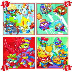 Dėlionė (puzzle) lagamine 12+16+20+25 SUPERTHINGS 3-5metų Dėlionė (puzzle) lagamine 12+16+20+25 SUPERTHINGS 3-5metų